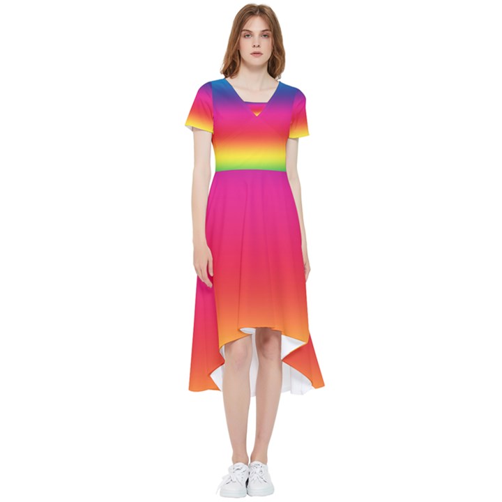 Spectrum High Low Boho Dress