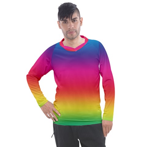 Spectrum Men s Pique Long Sleeve Tee by nateshop