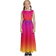 Spectrum Kids  Satin Sleeveless Maxi Dress