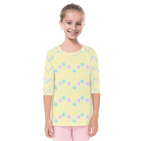 Sugar-factory Kids  Quarter Sleeve Raglan Tee by nateshop