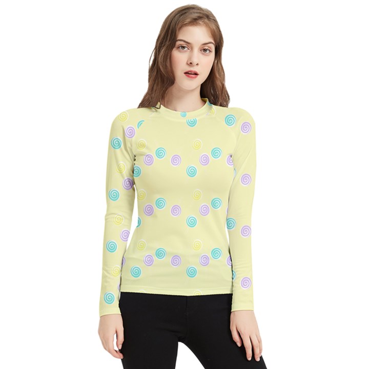 Sugar-factory Women s Long Sleeve Rash Guard