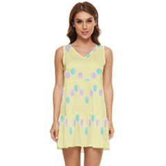 Sugar-factory Tiered Sleeveless Mini Dress by nateshop