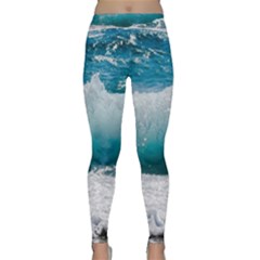 Waves Classic Yoga Leggings by nateshop