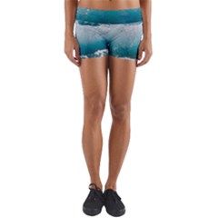 Waves Yoga Shorts by nateshop