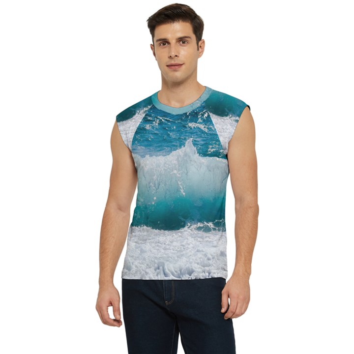 Waves Men s Raglan Cap Sleeve Tee