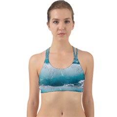 Waves Back Web Sports Bra by nateshop