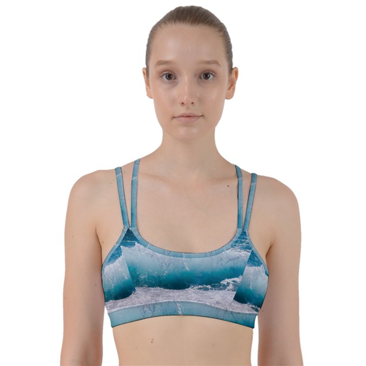 Waves Line Them Up Sports Bra