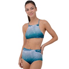 Waves High Waist Tankini Set by nateshop