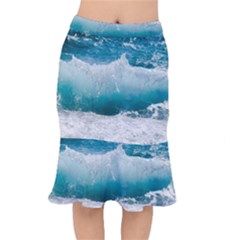 Waves Short Mermaid Skirt by nateshop