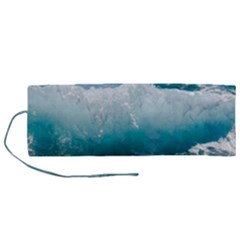 Waves Roll Up Canvas Pencil Holder (m) by nateshop