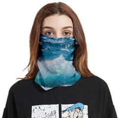 Waves Face Covering Bandana (two Sides) by nateshop