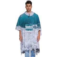 Waves Men s Hooded Rain Ponchos by nateshop