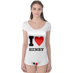 I Love Henry Boyleg Leotard  by ilovewhateva