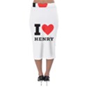 I love henry Midi Pencil Skirt View2