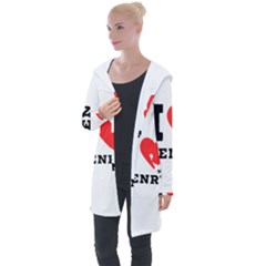 I Love Henry Longline Hooded Cardigan by ilovewhateva