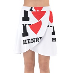 I Love Henry Wrap Front Skirt by ilovewhateva