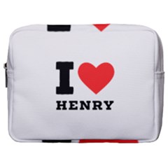 I Love Henry Make Up Pouch (large) by ilovewhateva