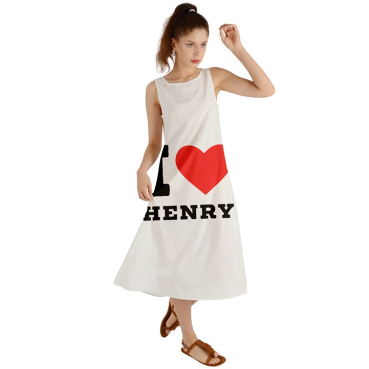 I love henry Summer Maxi Dress