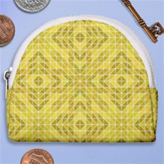 Tile Horseshoe Style Canvas Pouch by nateshop