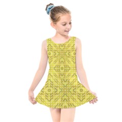 Tile Kids  Skater Dress Swimsuit by nateshop