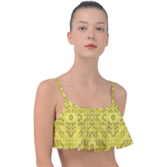 Tile Frill Bikini Top by nateshop