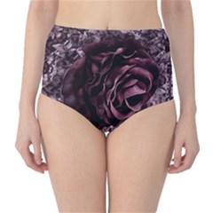 Rose Mandala Classic High-waist Bikini Bottoms by MRNStudios