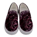 Rose Mandala Women s Canvas Slip Ons View1