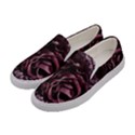 Rose Mandala Women s Canvas Slip Ons View2