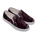 Rose Mandala Women s Canvas Slip Ons View3