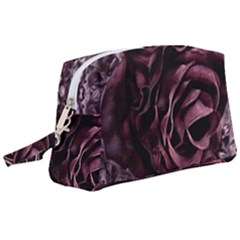 Rose Mandala Wristlet Pouch Bag (large) by MRNStudios