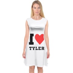 I Love Tyler Capsleeve Midi Dress by ilovewhateva