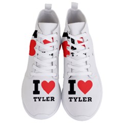 I Love Tyler Men s Lightweight High Top Sneakers by ilovewhateva