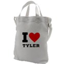 I love tyler Canvas Messenger Bag View1