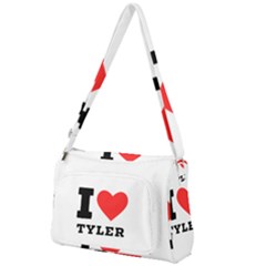 I Love Tyler Front Pocket Crossbody Bag by ilovewhateva