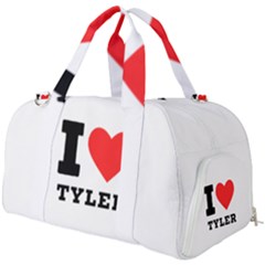 I Love Tyler Burner Gym Duffel Bag by ilovewhateva