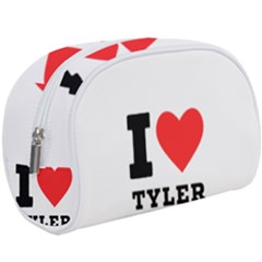 I Love Tyler Make Up Case (large) by ilovewhateva