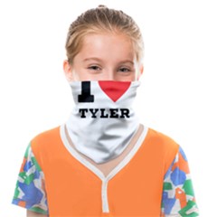 I Love Tyler Face Covering Bandana (kids) by ilovewhateva