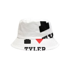 I Love Tyler Inside Out Bucket Hat (kids) by ilovewhateva