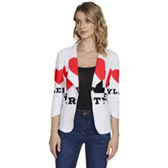 I Love Tyler Women s One-button 3/4 Sleeve Short Jacket by ilovewhateva