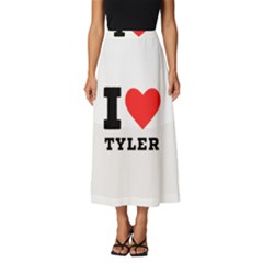 I Love Tyler Classic Midi Chiffon Skirt