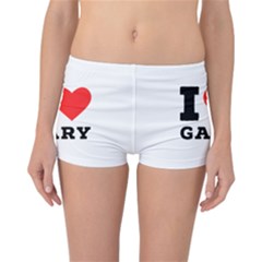 I Love Gary Reversible Boyleg Bikini Bottoms by ilovewhateva