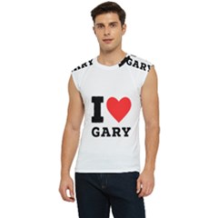 I Love Gary Men s Raglan Cap Sleeve Tee by ilovewhateva