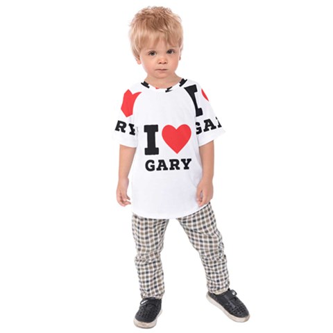 I Love Gary Kids  Raglan Tee by ilovewhateva