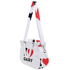 I Love Gary Rope Handles Shoulder Strap Bag by ilovewhateva