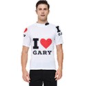 I love gary Men s Short Sleeve Rash Guard View1