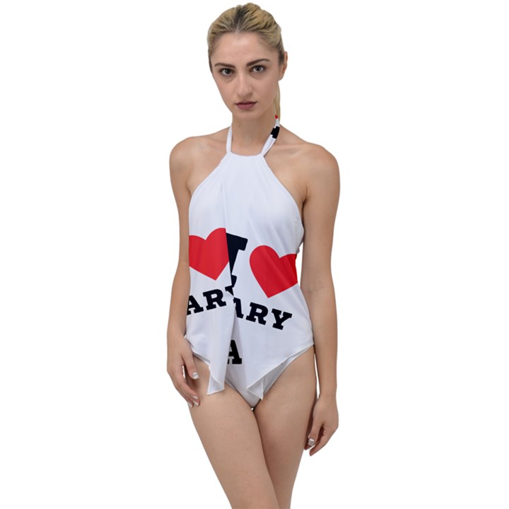 I love gary Go with the Flow One Piece Swimsuit