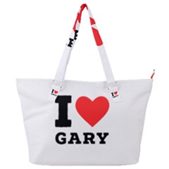 I Love Gary Full Print Shoulder Bag by ilovewhateva