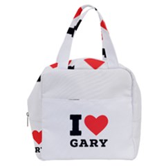 I Love Gary Boxy Hand Bag by ilovewhateva