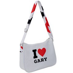 I Love Gary Zip Up Shoulder Bag by ilovewhateva