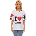 I love gary Oversized Basic Tee View1